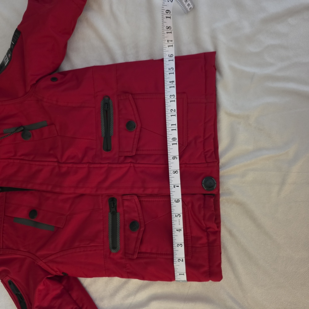 Point Zero Red Parka Jacket - Picture 5 of 15